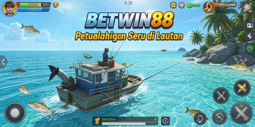 Tangkapan ikan yang spektakuler dalam BETWIN88 dengan grafis memukau.