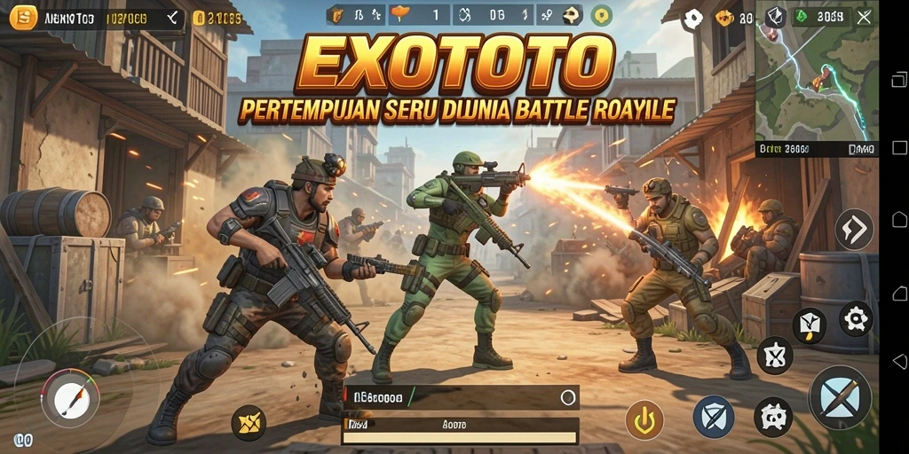 Gameplay seru dan mendebarkan di EXOTOTO yang penuh aksi.