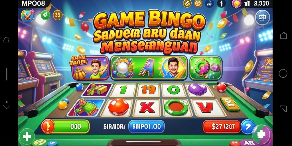 Gameplay seru Bingo di MPO08 dengan interaksi sosial yang menarik.