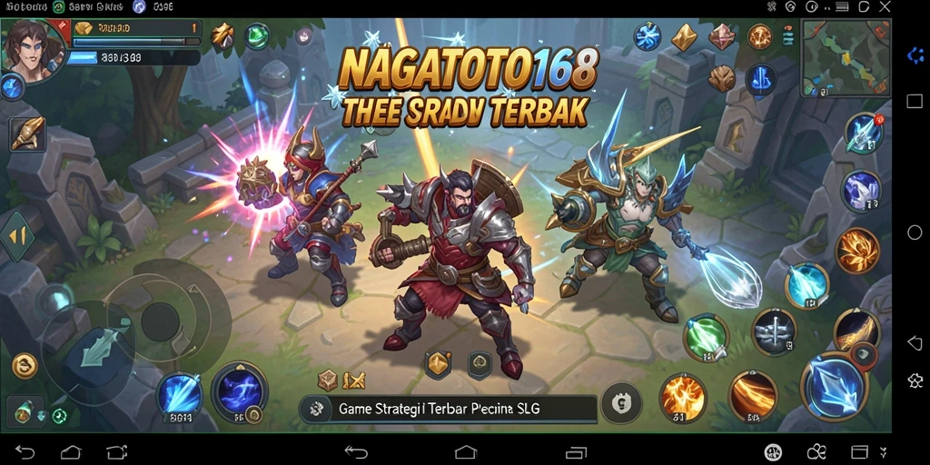 Tampilan permainan seru NAGATOTO168 dalam aksi strategi.